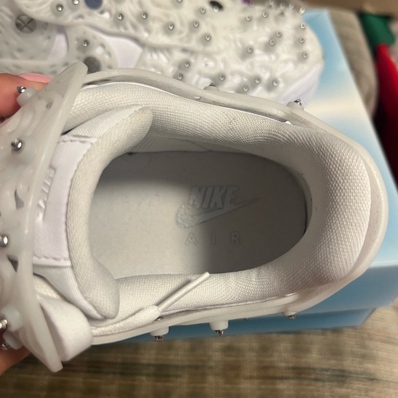 Rare Nike Air Force 1s LXX Swarovski size 7 - Picture 8 of 10